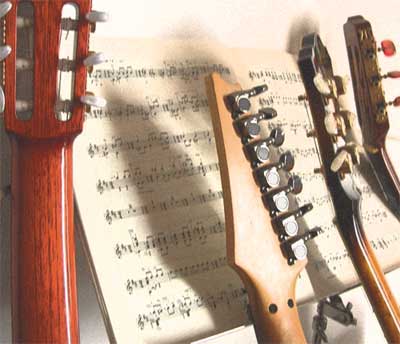Bouquet de guitares